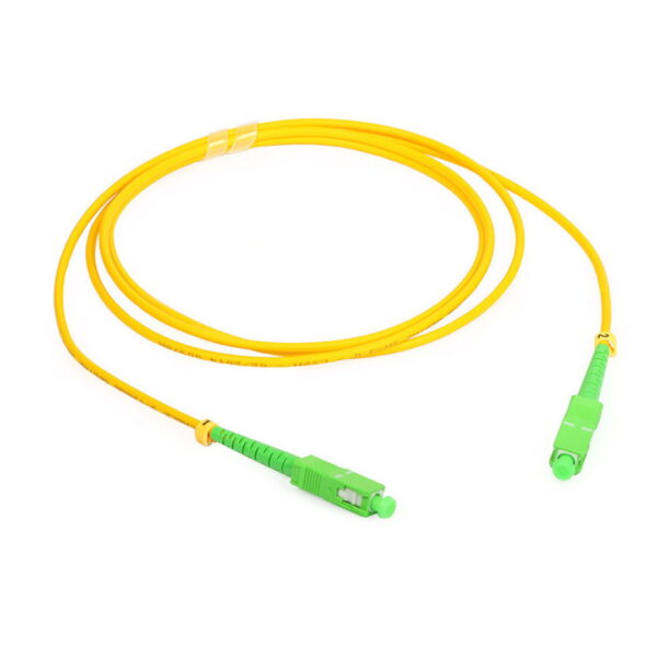 Patch Cord Fibra Óptica, monomodo, SC/APC-SC/APC-SM-SX 3, 1 Metro