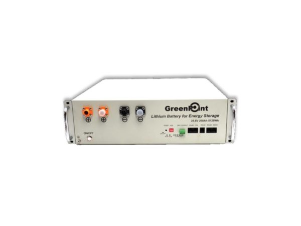 Batería de Litio Rack 25.6V 200A Greenpoint