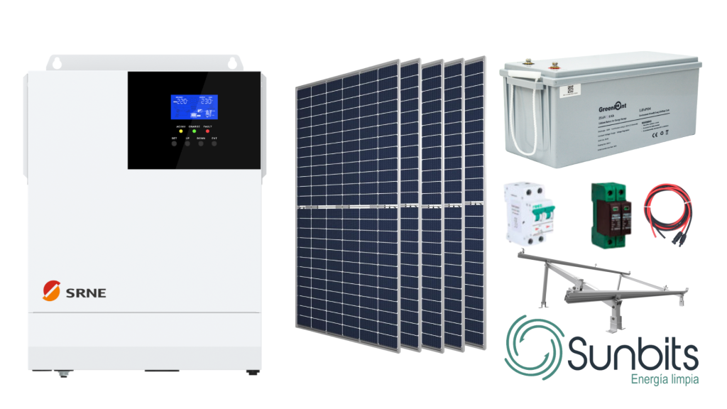 Kit Solar Off Grid 6.8 kw