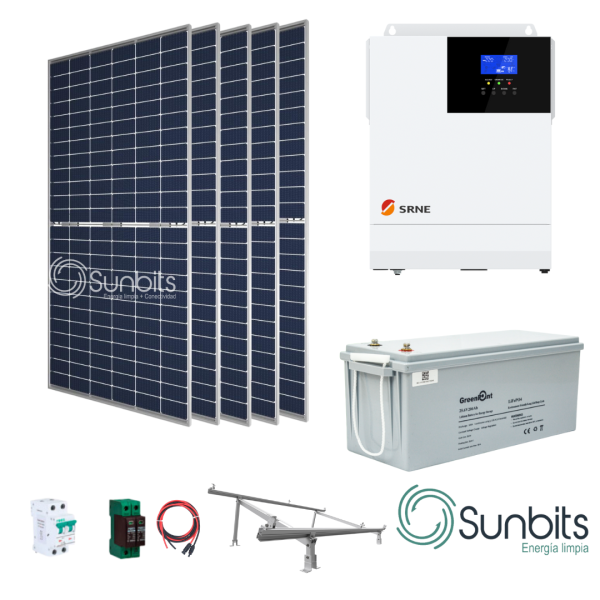 Kit Solar Off Grid 6.8 kw