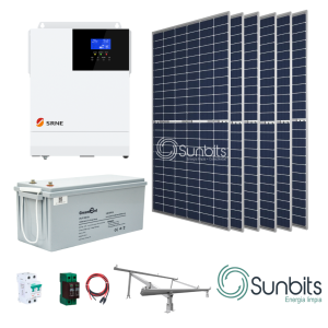 Kit de Energía Solar Fotovoltaica Off Grid 8.1 KW
