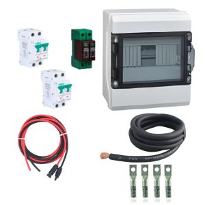 Kit de Conexión para sistema Off Grid 20A/600V/125A/30m
