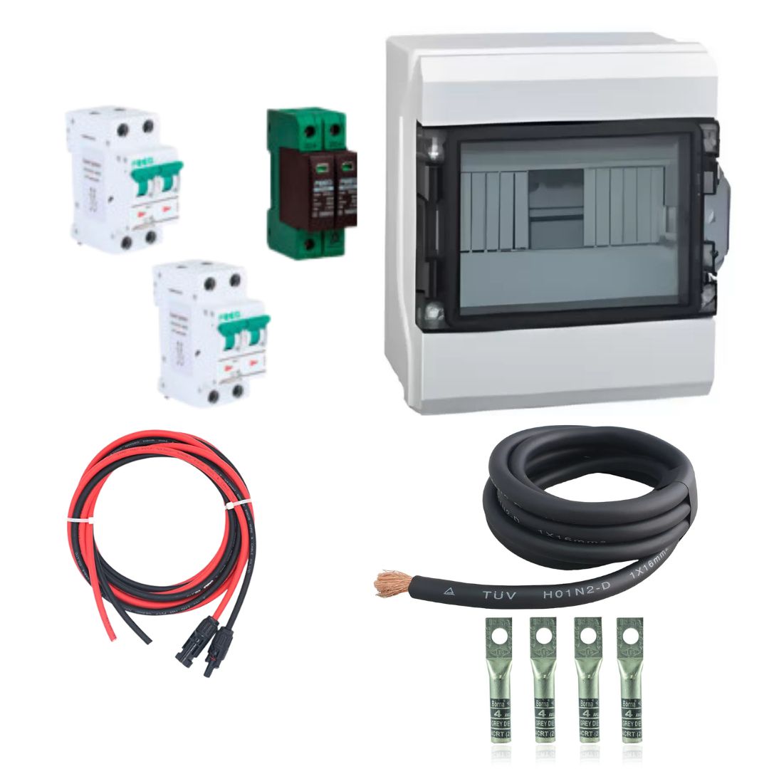 Kit de Conexión para sistema Off Grid 20A/600V/125A/30m