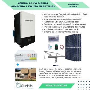 Kit Solar Off Grid 13