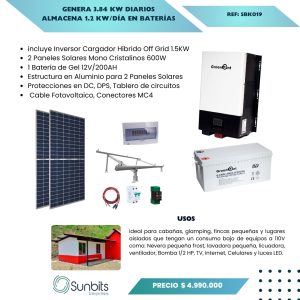 Kit Solar Off Grid 20