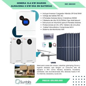 Kit Solar Off Grid 9